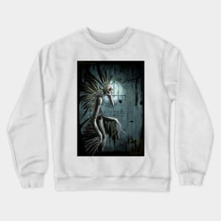 The Wandering crow man Crewneck Sweatshirt